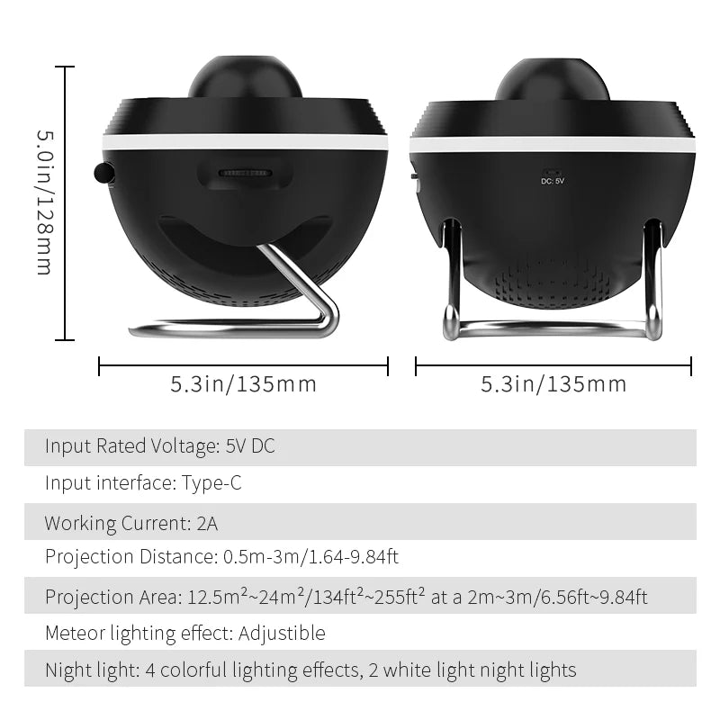 Meteor 13-In-1 Ultra Clear Galaxy Projector