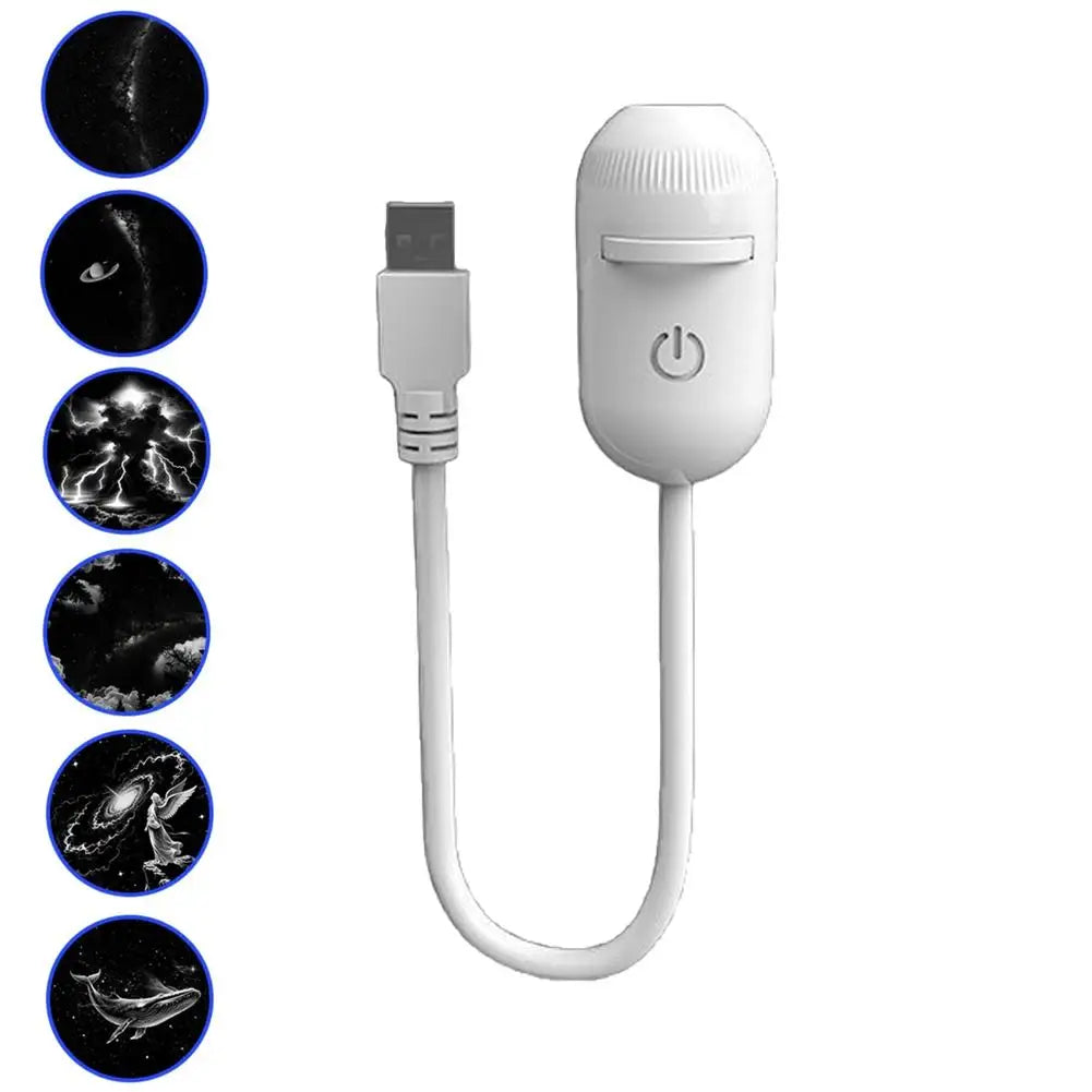Galaxy Star Projector 2-In-1 360 Rotation