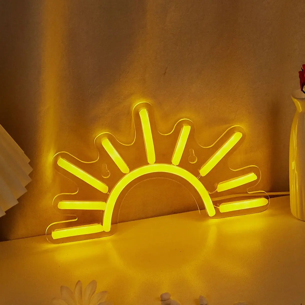 Sunrise Shape LED Neon Sign USB Powered