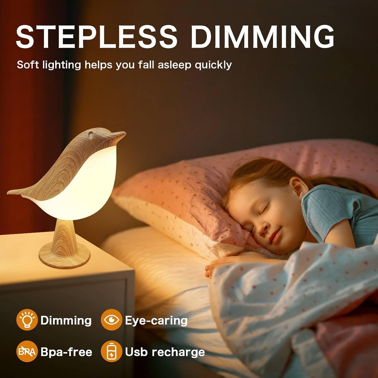 Little Bird Cordless Lamp - Detachable 2-In-1 Table Light
