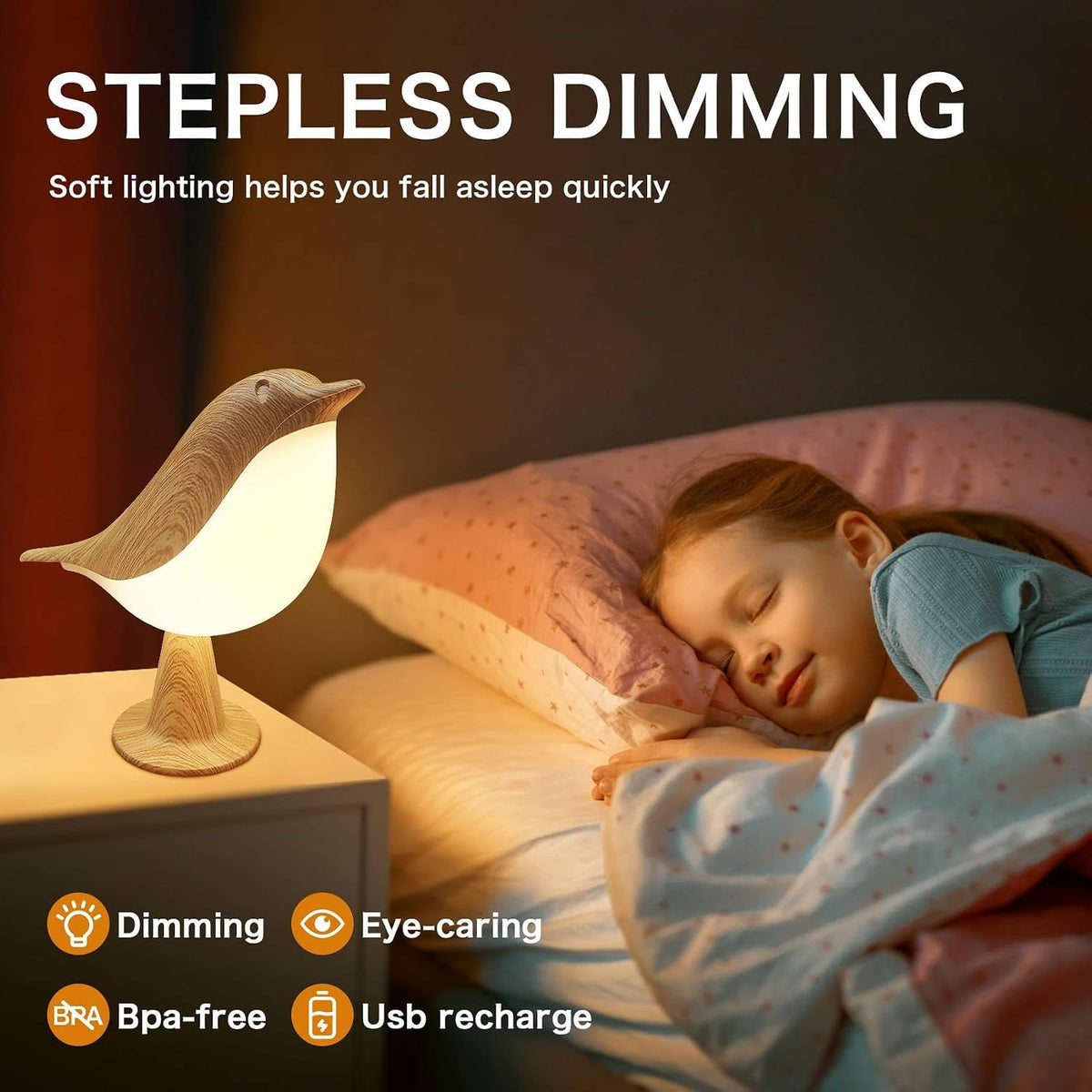 Little Bird Cordless Lamp - Detachable 2-In-1 Table Light