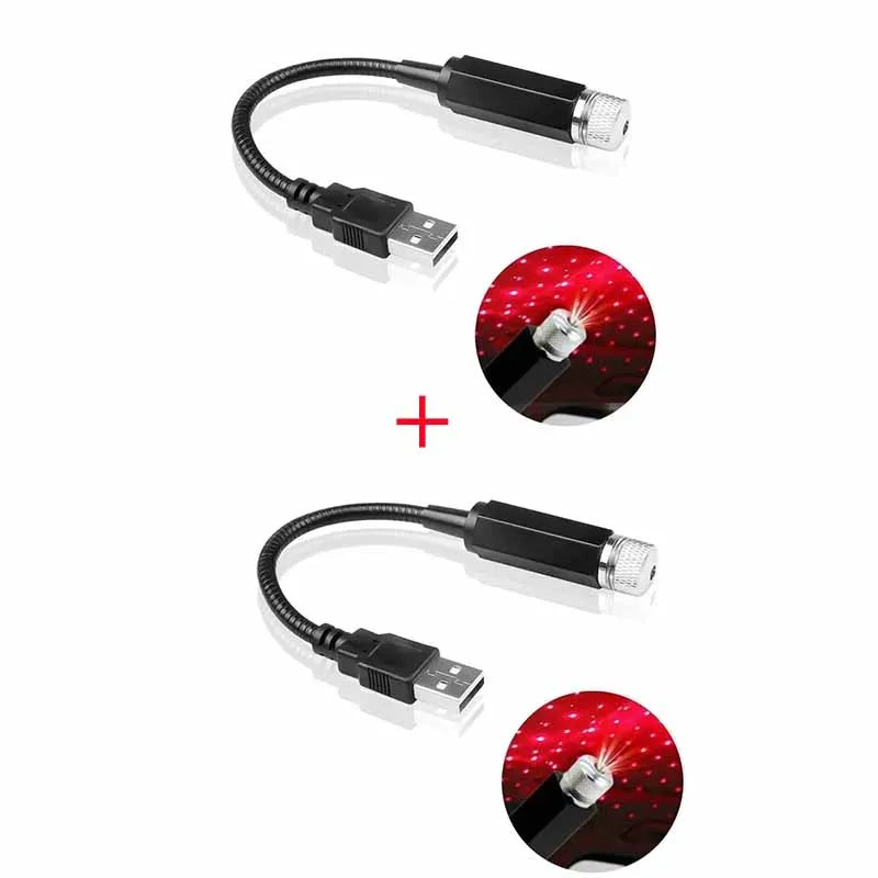 Galaxy Star Projector Night Light USB 5V