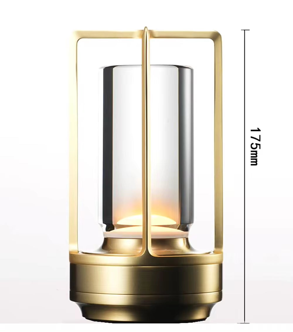 Rechargeable Crystal Lamp Bedside Touch