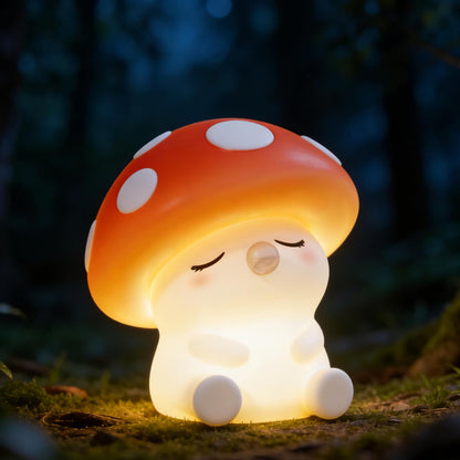 Squishy Mushroom Night Light - 20 Kawaii Characters