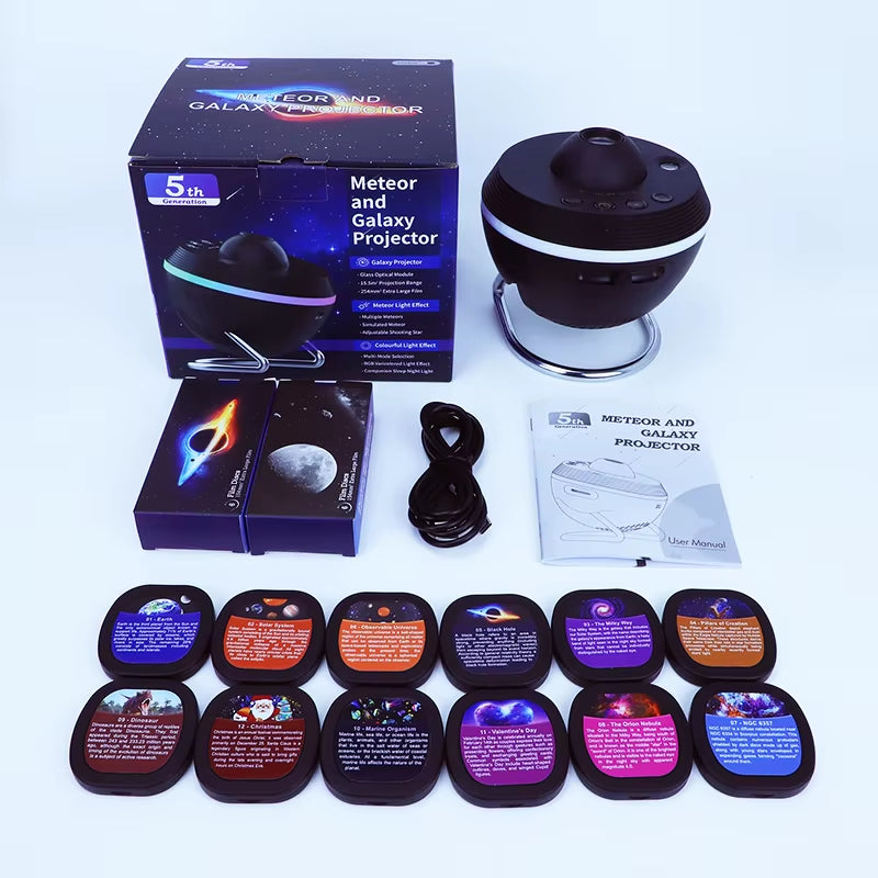 Meteor 13-In-1 Ultra Clear Galaxy Projector