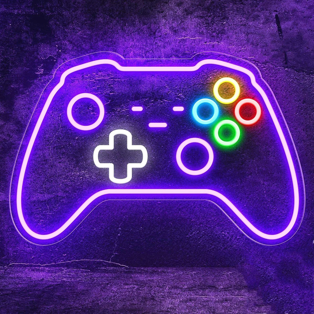 Gamer Neon Sign - Game Controller LED Neon Light