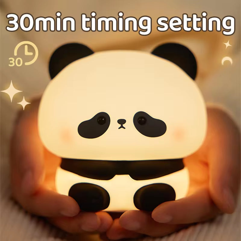 Panda LED Night Light Silicone