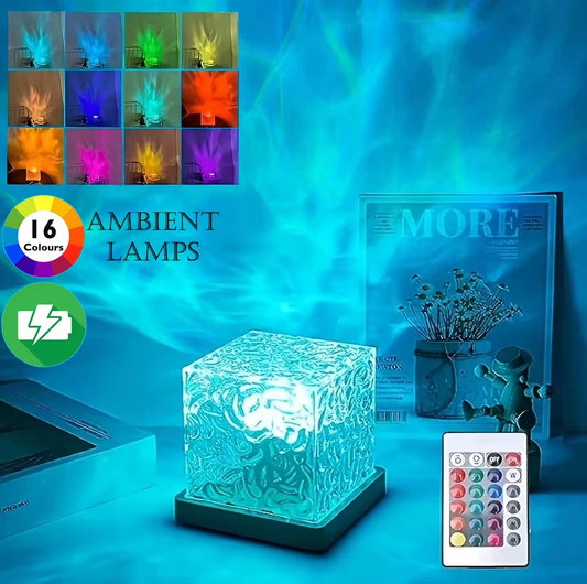 RGB 16 Colors Ocean Wave Aurora Projector