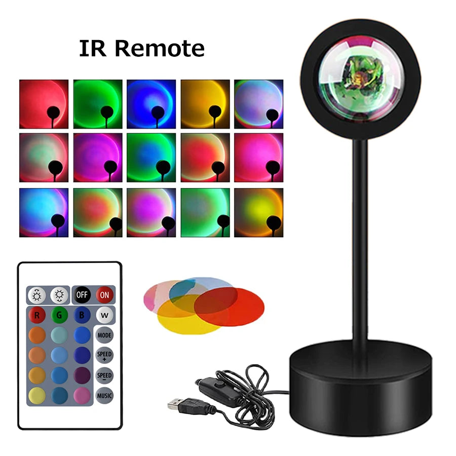 Tuya Smart Sunset Projector Lamp Rainbow