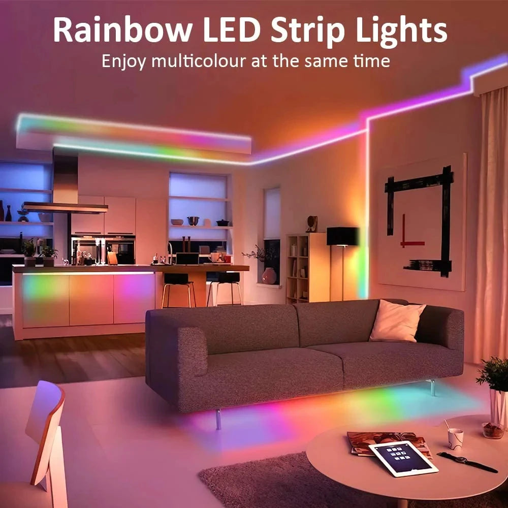 RGBIC Neon Rope Lights Tuya App Gaming Room