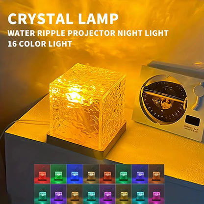RGB 16 Colors Ocean Wave Aurora Projector