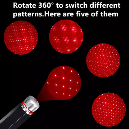 Galaxy Star Projector Night Light USB 5V