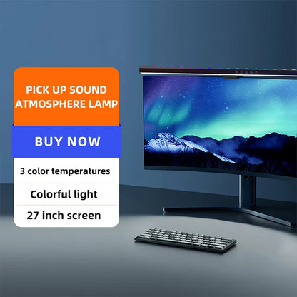 Computer Monitor Light Bar RGB Music Rhythm Gaming
