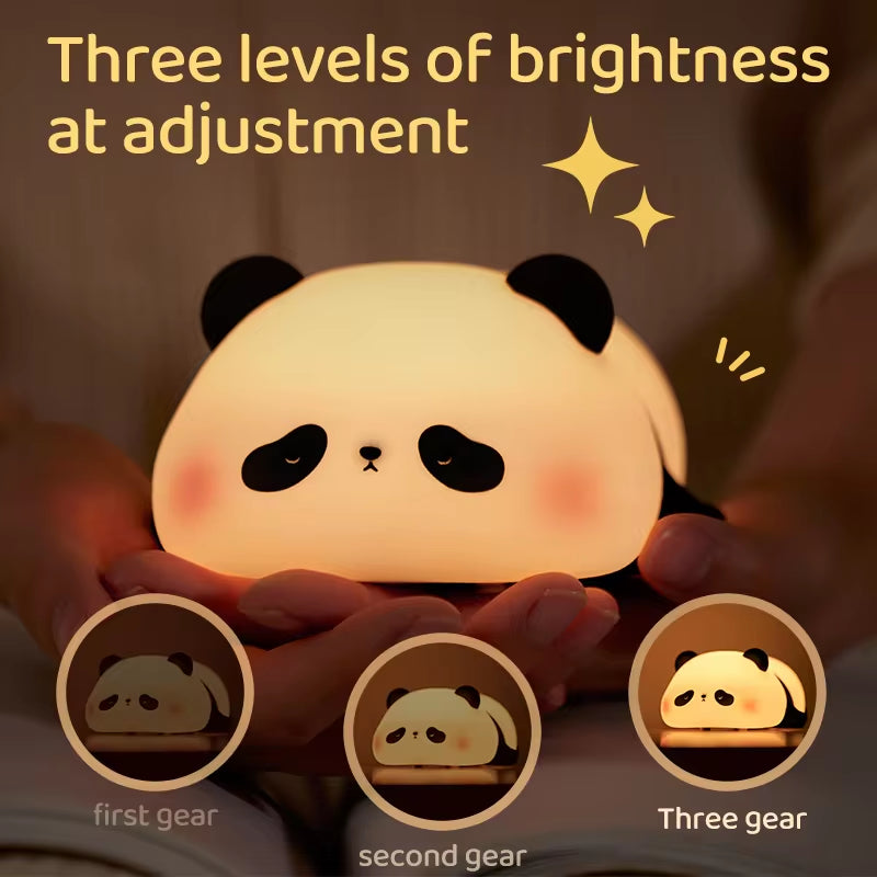 Panda LED Night Light Silicone