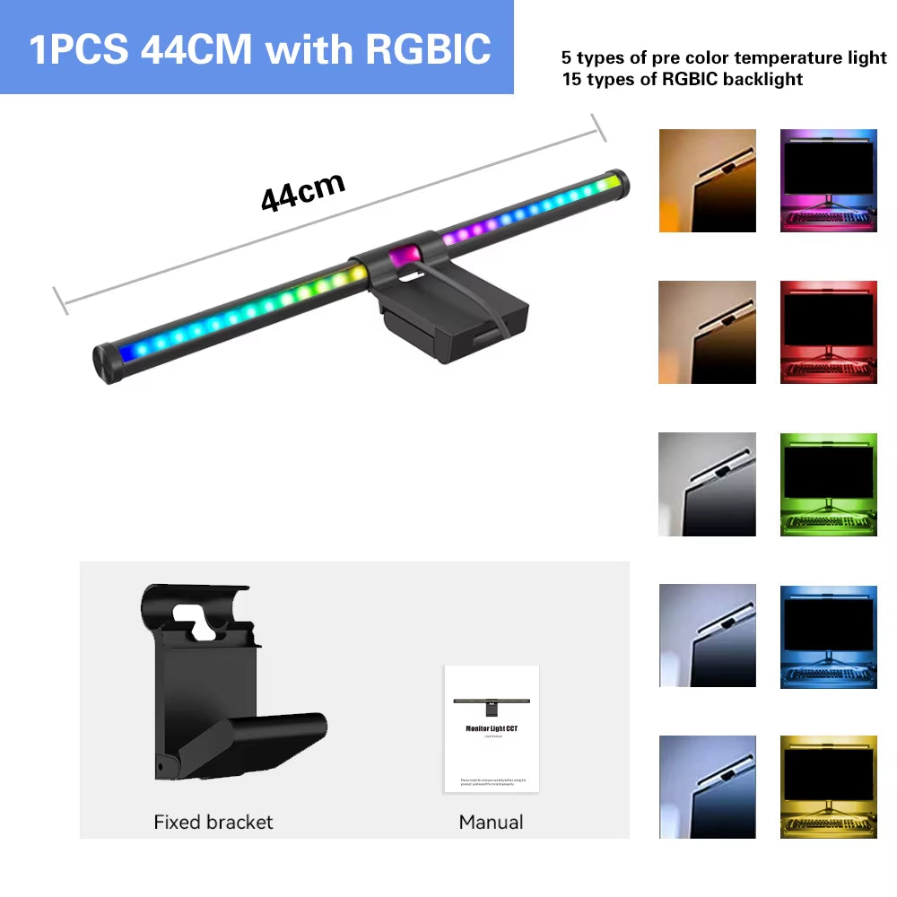 RGB LED Monitor Light Bar Gaming