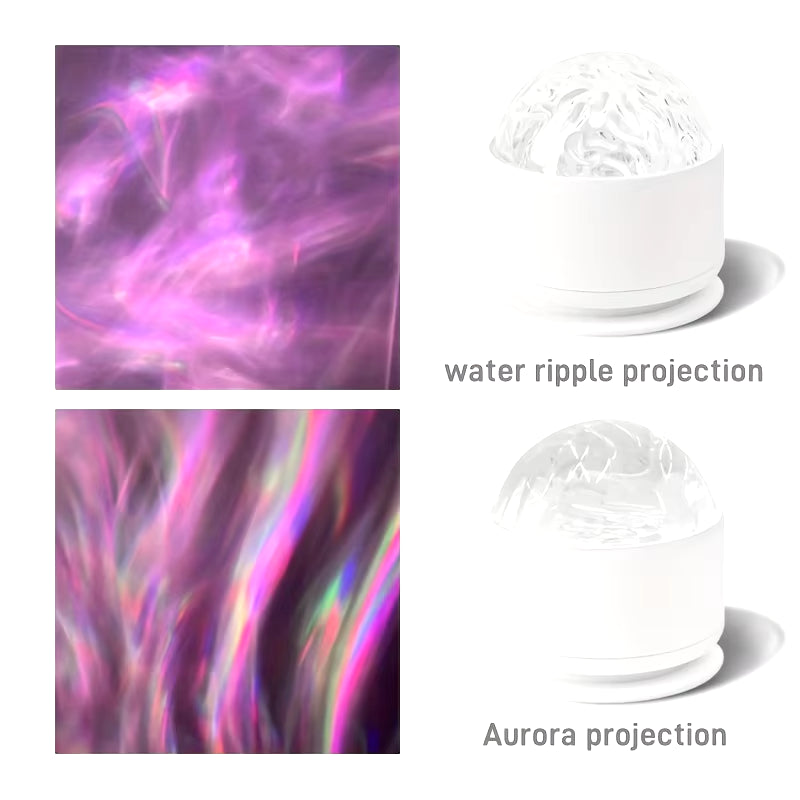 Northern Aurora Water Ripple Projector Lamp