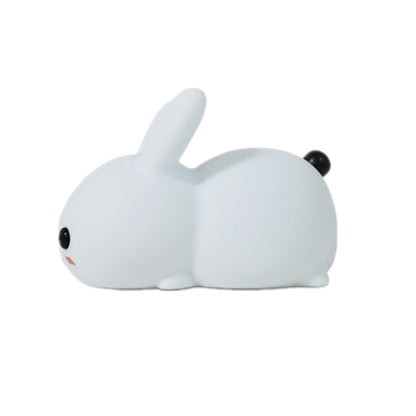 Colorful Rabbit Silicone Night Light - Jade Rabbit