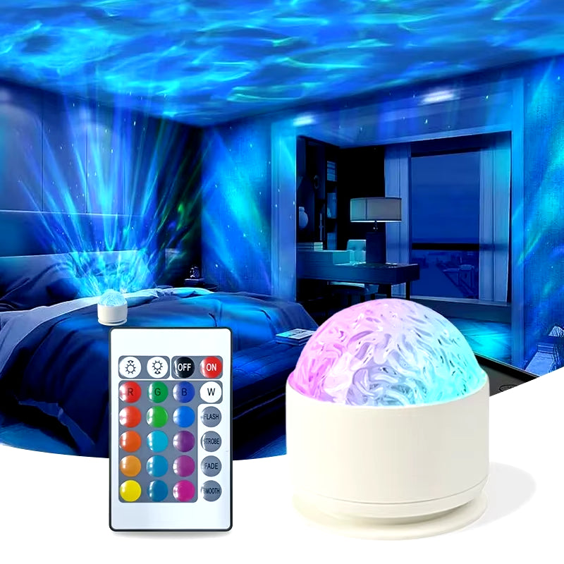 Northern Aurora Water Ripple Projector Lamp