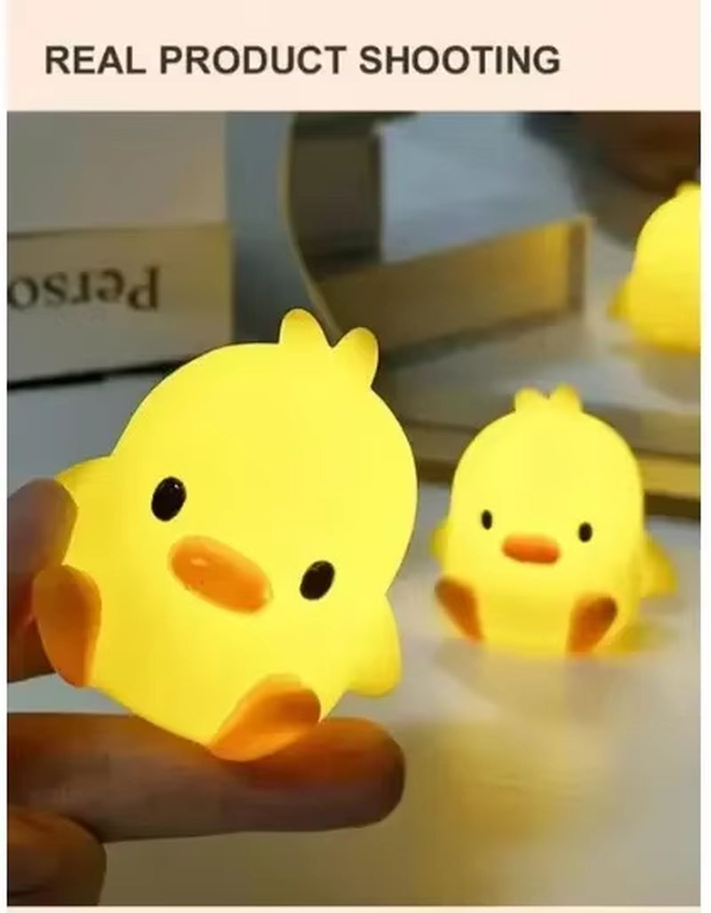 Duck Night Light - Cute Cartoon Animal Lamp