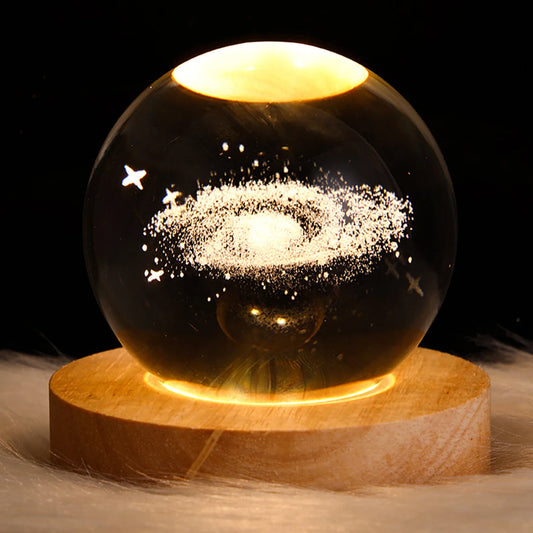 Astronomy Crystal Ball Night Light Astronaut