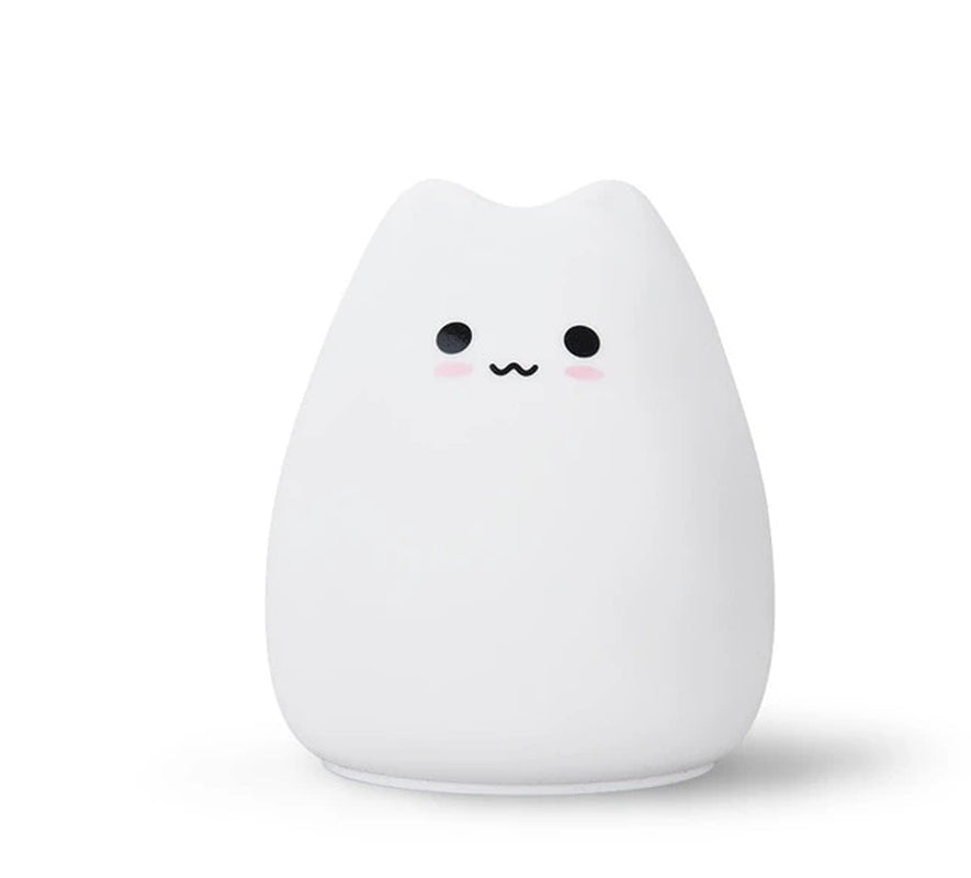 Silicone Touch Sensor LED Night Light - Cat