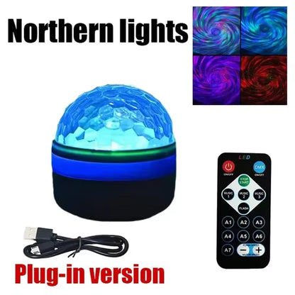 Northern Aurora Water Ripple Projector Lamp