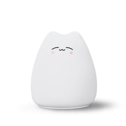 Silicone Touch Sensor LED Night Light - Cat