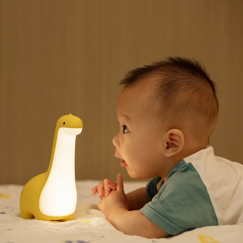 Dinosaur Night Light Cute Bedside Lamp