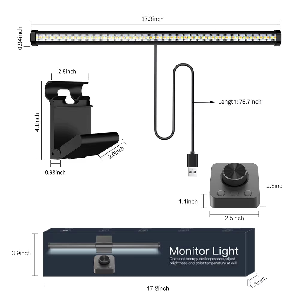 RGB LED Monitor Light Bar Gaming