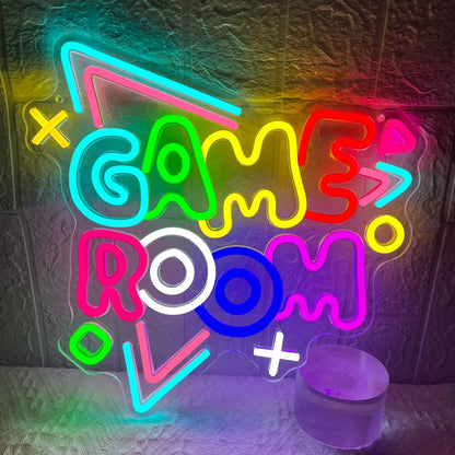 Gamer Neon Sign - Game Controller LED Neon Light