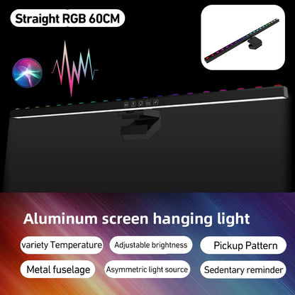 Computer Monitor Light Bar RGB Music Rhythm Gaming