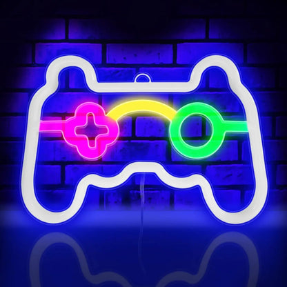 Gamer Neon Sign - Game Controller LED Neon Light