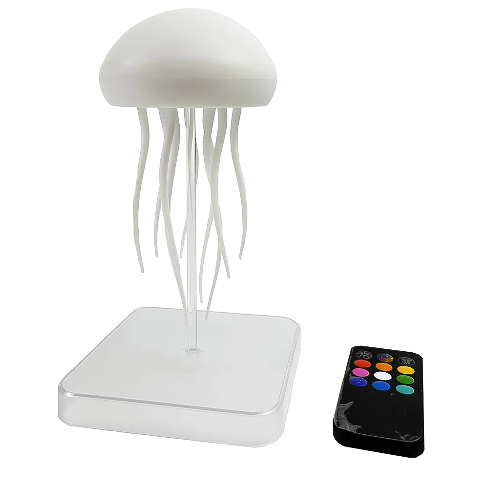 Cartoon Jellyfish Night Light RGB Gradient