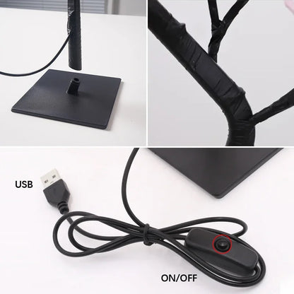 LED Rose Flower Tree Table Lamp
