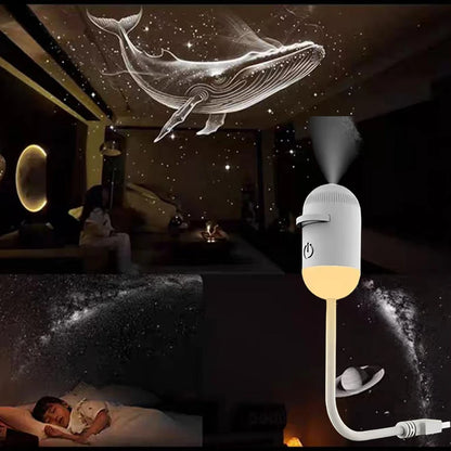 Galaxy Star Projector 2-In-1 360 Rotation
