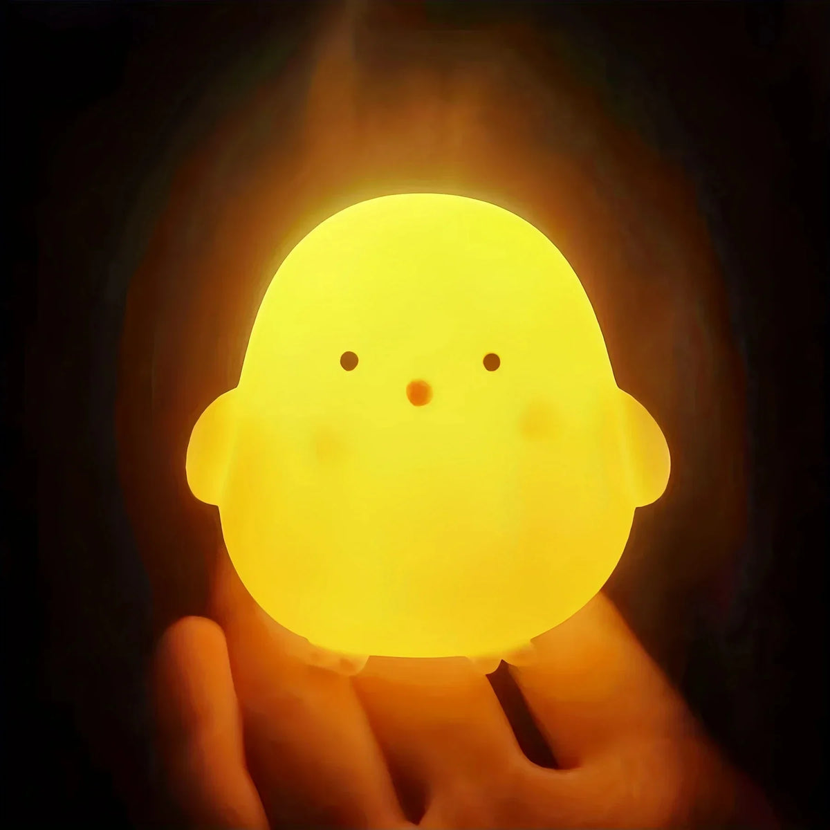 Duck Night Light - Cute Cartoon Animal Lamp