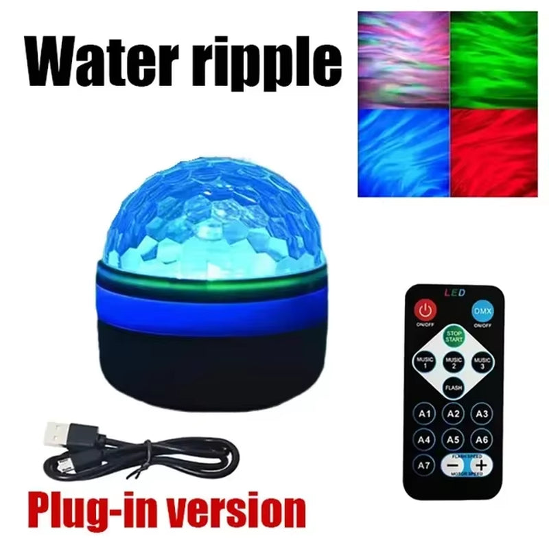 Northern Aurora Water Ripple Projector Lamp