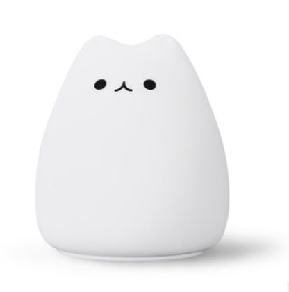Silicone Touch Sensor LED Night Light - Cat
