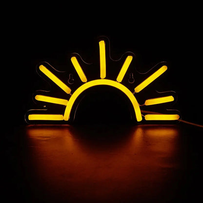 Sunrise Shape LED Neon Sign USB Powered