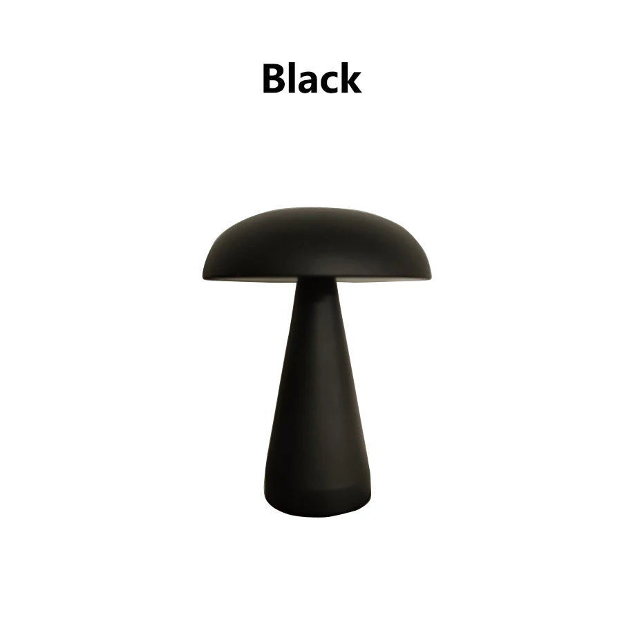 Retro Bar Mushroom Table Lamp LED Touch