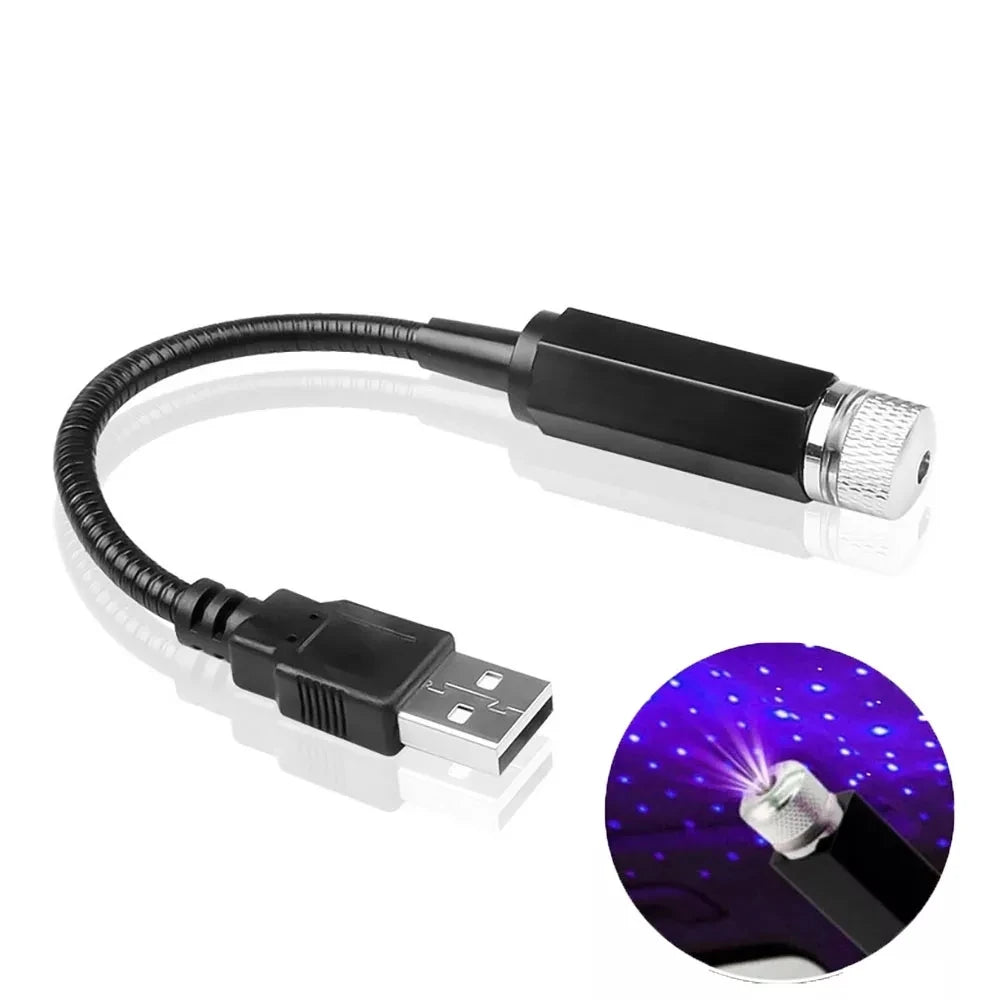 Galaxy Star Projector Night Light USB 5V