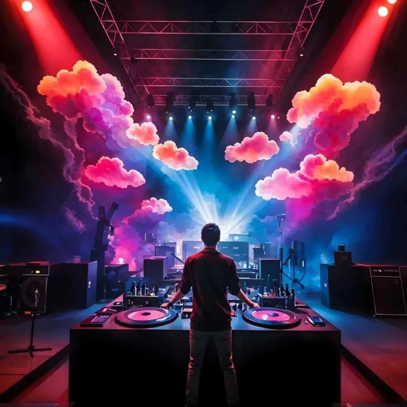 DIY 3D Thunder Cloud LED Decor Light Kit