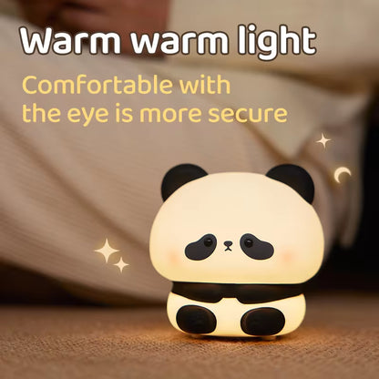 Panda LED Night Light Silicone