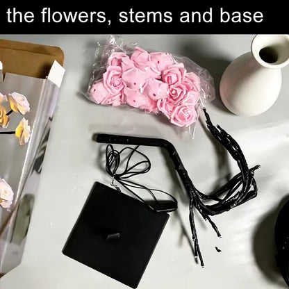 LED Rose Flower Tree Table Lamp