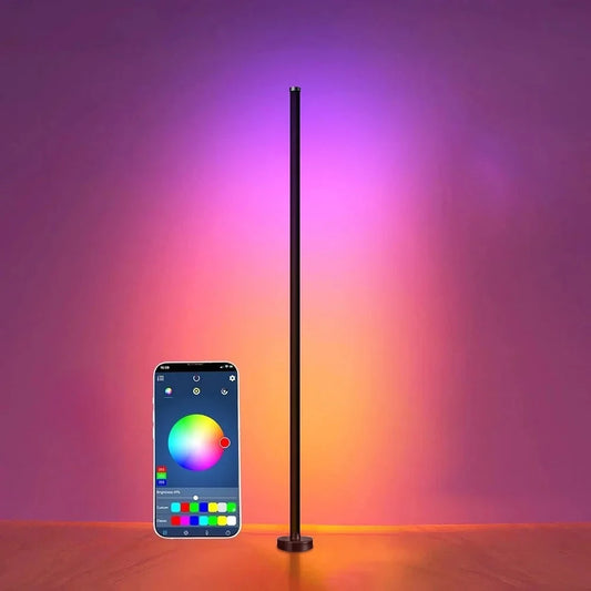 Smart LED Floor Lamp RGB Corner Lighting Gaming