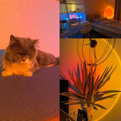 Tuya Smart Sunset Projector Lamp Rainbow