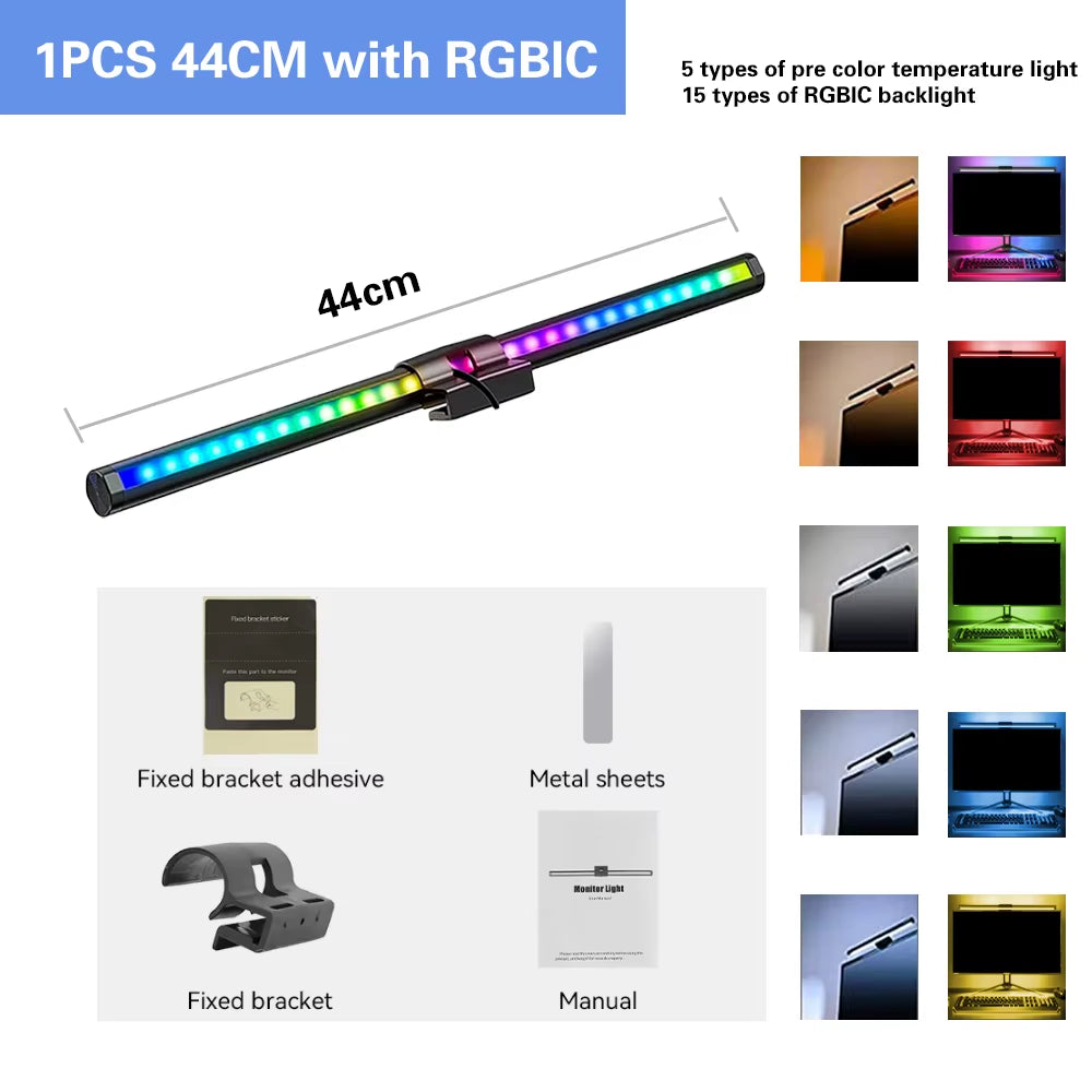 RGB LED Monitor Light Bar Gaming