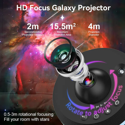 Meteor 13-In-1 Ultra Clear Galaxy Projector