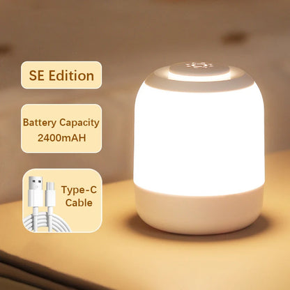 Kawaii Touch Bedside Night Lamp for Kids