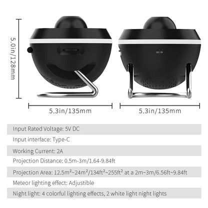 Meteor 13-In-1 Ultra Clear Galaxy Projector